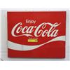 Image 1 : 1970s Tin Coca-Cola Advertising Sign