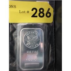 1 Oz. Sunshine Minting .999 Silver Bar