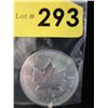 Image 1 : 1 Oz. Canada Maple Leaf .9999 Silver Coin