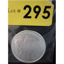 1 Oz. Republic of Congo .999 Silver Coin
