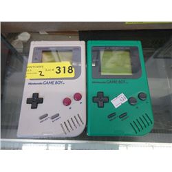 2 Nintendo Gameboys