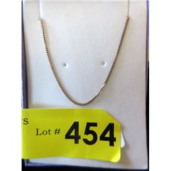 10 KT Yellow Gold 16" Chain - 2 Grams