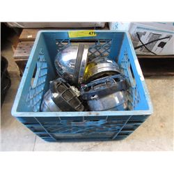 Crate with 4 Truck Fog Lights