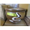 Image 1 : 2 New 3 Piece Brown & Tan Plant Pot Sets