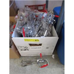 Case of 40+ New Manual Hand Mixers