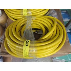 New 50 Foot Heavy Duty Multi Outlet Extension Cord