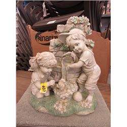 15" Tall Resin Garden Statue - 15" Wide