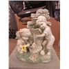 Image 1 : 15" Tall Resin Garden Statue - 15" Wide