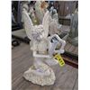 Image 1 : 12" Tall Resin Garden Statue - 8" Diameter