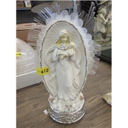 Musical Madonna & Child Statue