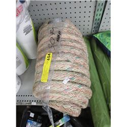 Approximately 50 Feet of 1"  Braided Cotton Rope