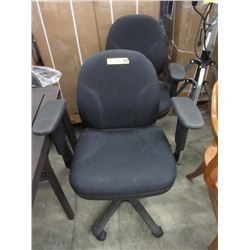 2 Adjustable Height Office Chairs