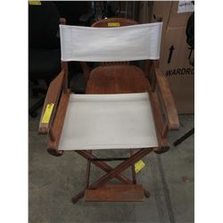 Wood & Canvas Director's Chair