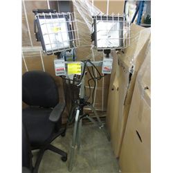 Halogen Work Lights on Tripod Stand