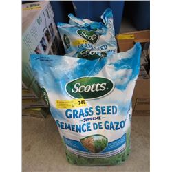 Two 4 KG Bags of Scotts Grass Seed