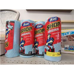 12 Rolls of Shop Towels