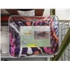 Image 1 : New Queen Size Multi- Colour Sherpa Blanket