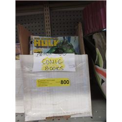 Approximately 80 Comic Books