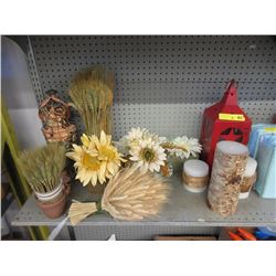 New Pillar Candles & Centerpiece Arrangements