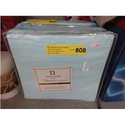 New King Size 3 Piece Blue Duvet Set