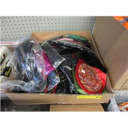 Box of New Embroidered Pouch Purses