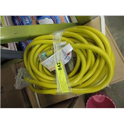 New 50 Foot Heavy Duty Multi Outlet Extension Cord