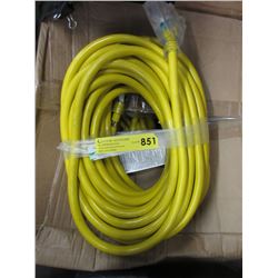 New 50 Foot Heavy Duty Multi Outlet Extension Cord