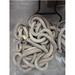 Pile of 2" Braided Rope