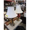 Image 1 : Two Table Lamps with Shades
