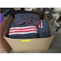 Box of New Car Blankets