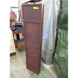 Wood & Bamboo Tri-Fold Screen