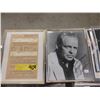 Image 1 : Carroll O'Connor and Elizabeth Taylor Autographs