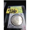 Image 1 : 1966 Canadian Silver Dollar Coin - .800 Silver