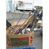 Image 1 : Skid of Assorted Garden Tools & More