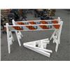 Image 1 : 2 Road Barricades With 4 Extra A-Frames