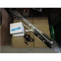 3 New Aqua Strike Graphite Fishing Rods & Reels