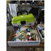 Image 1 : Box of New Fishing Gear With Tackle Box