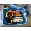 Image 1 : Bin of Tools, Extension Cords & More