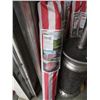 Image 1 : Canvas Red & White Striped Market Umbrella