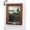 Image 1 : Vintage Photograph in Oak Frame