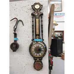 Italian Clock Barometer