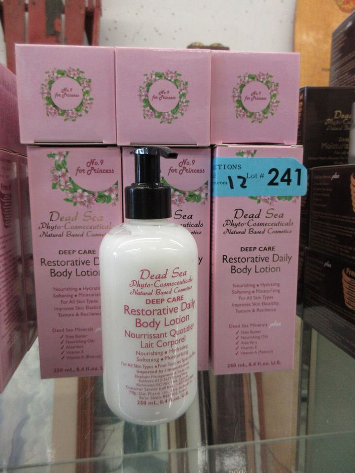 12 Bottles of Dead Sea Restorative Body Lotion