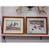 Image 1 : Pair of Limited Edition Framed Bird Prints