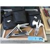 Image 1 : 4 New 4 Piece Multi-Tool Sets with Poly Pouches