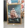 Image 1 : Large Print of Board Picture of a Ship