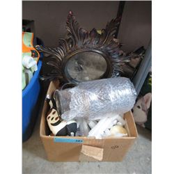 2 Boxes of Household Goods & Decorations