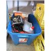 Image 1 : Tote of Assorted Camping Accessories