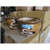 Image 1 : 2 New 3 Piece Brown & Tan Plant Pot Sets