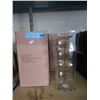 Image 1 : 4 New 12" Wave Glass Vases