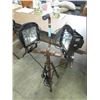 Image 1 : Halogen Work Lights on Heavy Duty Metal Tripod